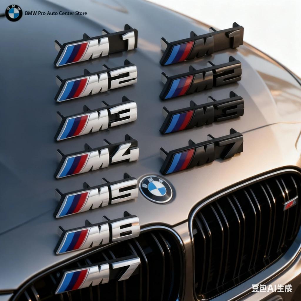 For BMW C3D ABS M Car Front Grille Badge Emblem Buckle For BMW X6E71 E70 E34 X5G05 G60 F10 X5E53 E24 E63 E64 F06 F12 F13 G32 F18 G30 G31