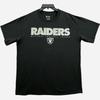 Raiders Национальная футбольная лига Футболка Мужская Большая Черная с Графическим Логотипом NFL