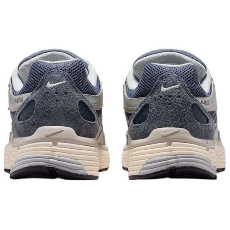 Nike P-6000 Удобные Прочные Дышащие Беговые Кроссовки Мужские кроссовки Синий Серый Бежевый IU7549-400