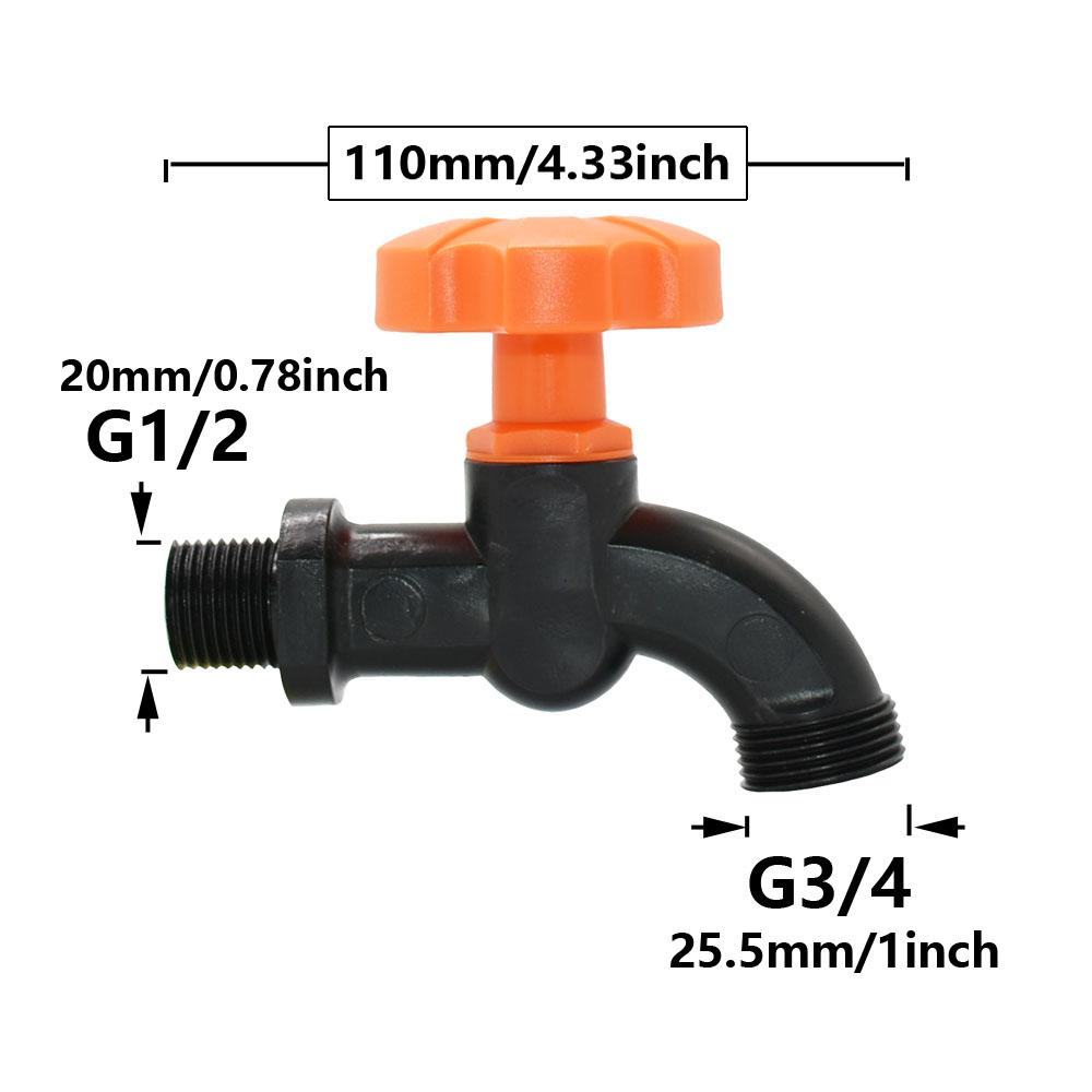 1000L S60 IBC кран для бака ниппель 3/4" резьбовой фитинг 16 мм ниппель садовый шланг быстроразъемный соединитель ведро для сбора дождевой воды водяной клапан