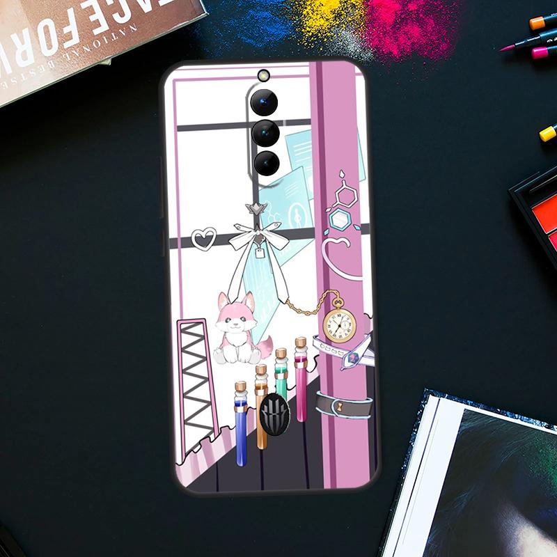 Чехол Hololive для ZTE Nubia Red Magic 9 8 8S Pro Plus RedMagic 6 7 Pro 6S 7S Pro 5S 6R 5G Задняя крышка