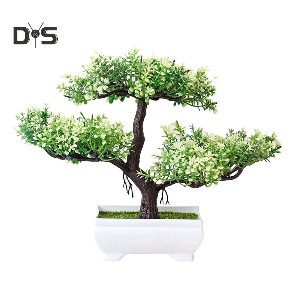 Искусственный бонсай в горшке для декора