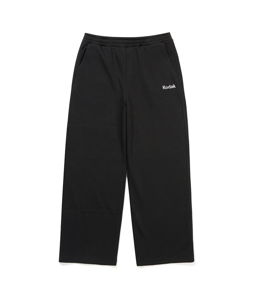 KODAK Soft Brushed Straight Pants Black