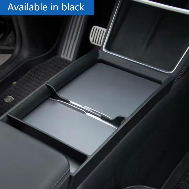 For Tesla New Model 3 Highland / Model Y/YL Center Console Armrest Storage Tray Organizer Box Case ABS Car Interior Accessories