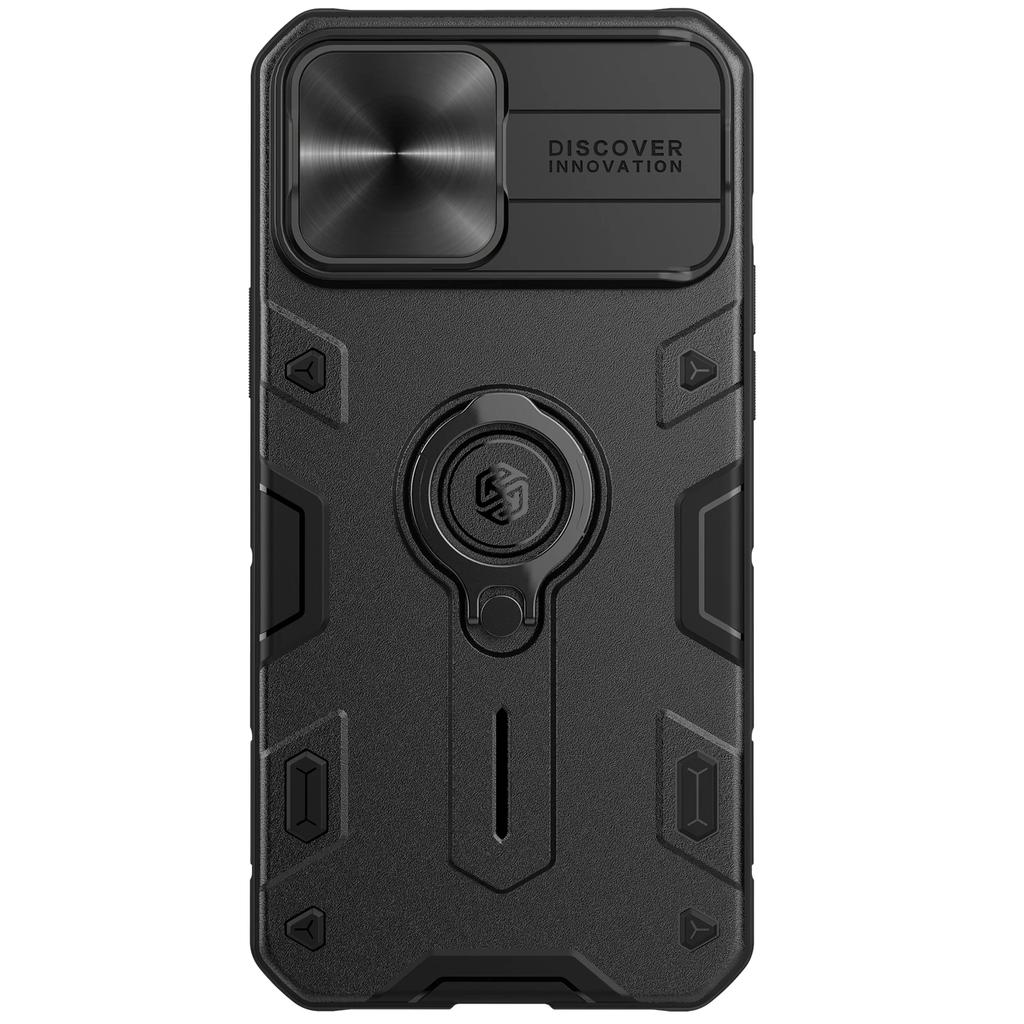 NILLKIN для iPhone 13 Pro Max Чехол для iPhone 13 Mini Чехол с кольцом-подставкой Защита камеры Сдвижная крышка