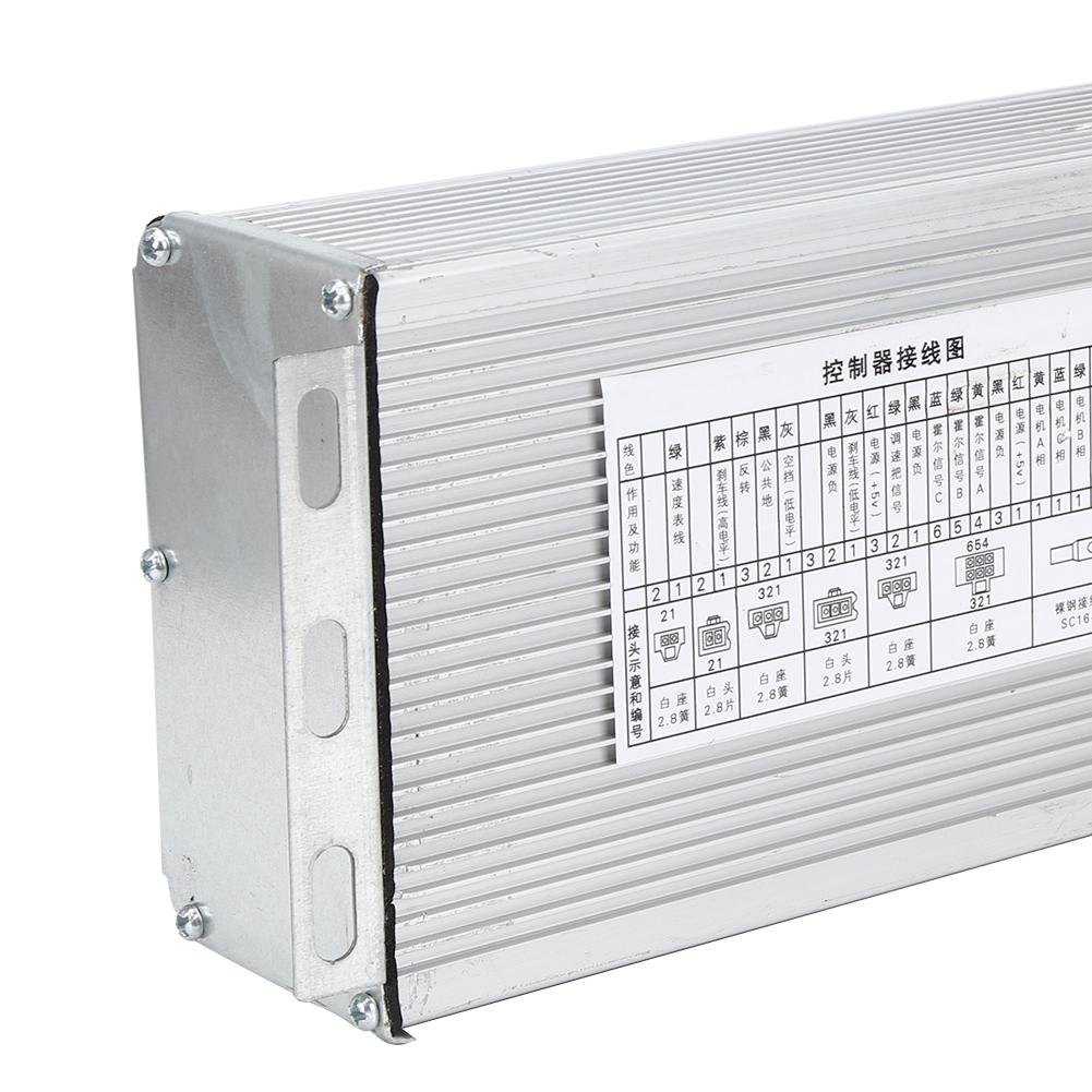 18 трубок 48V1000W Электрический велосипед Контроллер из алюминиевого сплава Бесщеточный Большая мощность Аксессуар для электровелосипеда