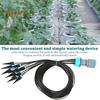 Drip Irrigation Kit 10 Dripping Head Plant Watering System Automatic Drip Irrigation Device for Garden Lawn Potted Plants Succulents Flowers