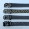 Мужской модный роскошный деловой ремень для брюк FF с буквой, повседневный кожаный ремень, 100% кожа, ширина 3,8 см