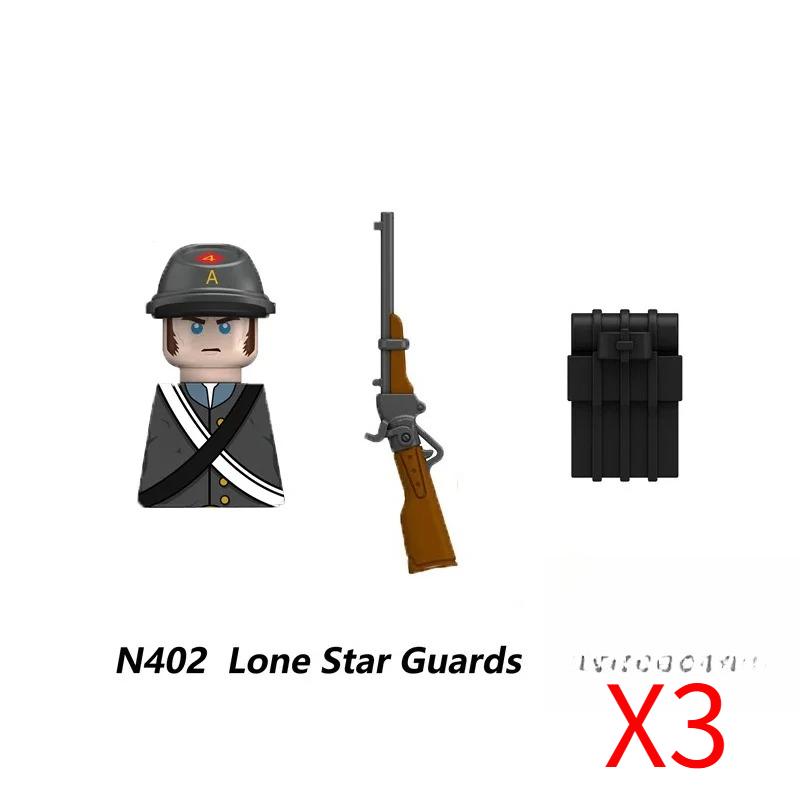 MOC Средневековый Военный Наполеоновские Войны Строительные Блоки Британская Французская Армия Пехота Кавалерия Фигурка Солдата Кирпичный Конструктор