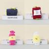 Cute Candy Plush Keychain With Polyester Fiber For Kids And Teens