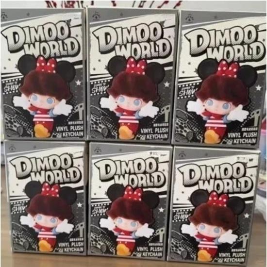 Высококачественный Dim oo Box Blind World Мини Брелок Игрушка Аниме Милый Цифровая Коллекционная Коробка Таинственная Распаковка Веселье Детский Подарок