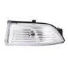 Wing Mirror Indicator Light Lens ABS PC Exterior Rearview Mirror Turn Signal Lamp Lens Clear Cover