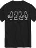 French Cat Number One Two Three Design T-Shirt - A Un Deux Trois Kitty Shirt, a Casual Round Neck Top for Cat Enthusiasts, Comfortable Year-Round Casu