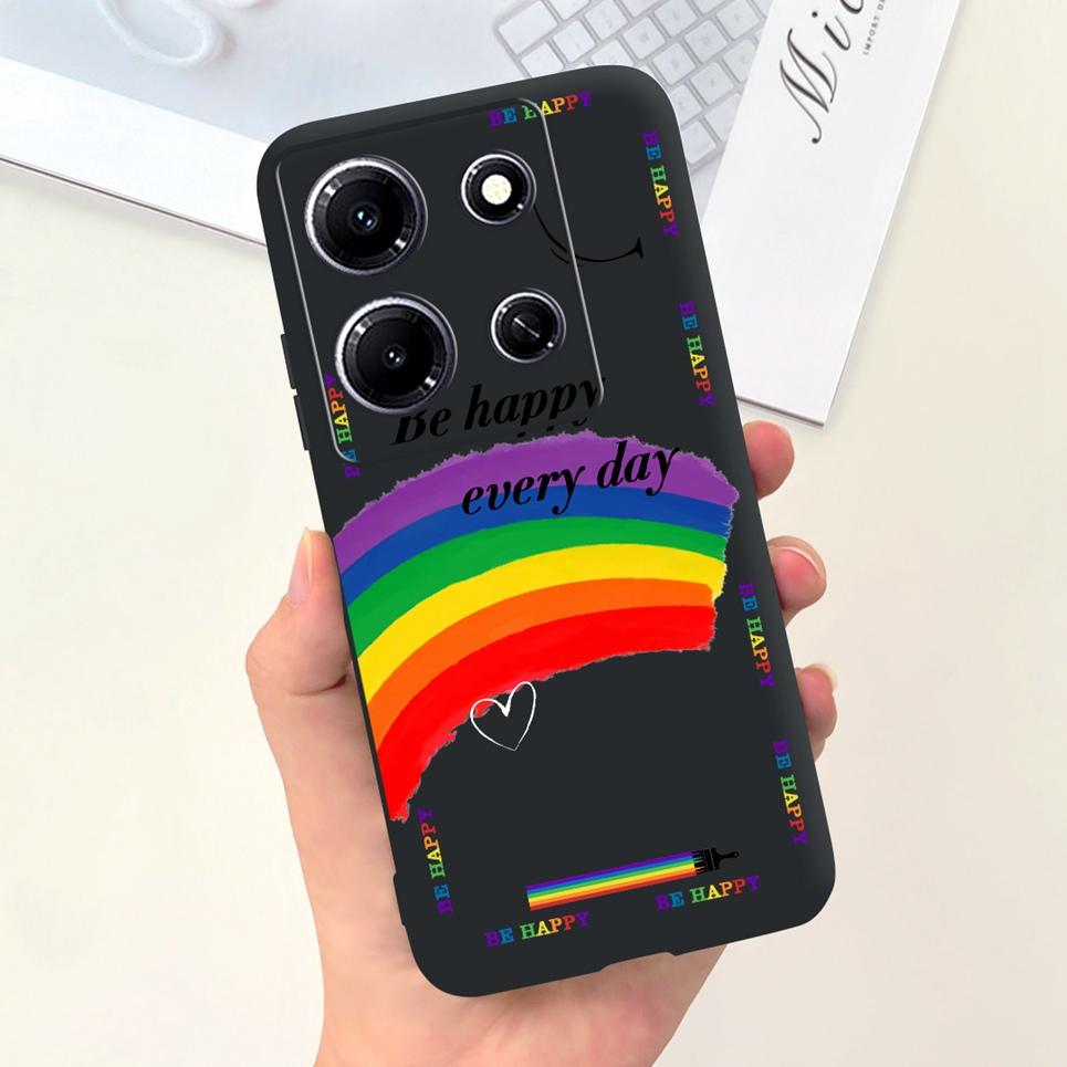 For Infinix Note 30i Note 30 Pro 30 vip Note30 4G 5G Phone Cover Moon Night Cartoon Cool Style Soft Silicone For Note30i Bumper