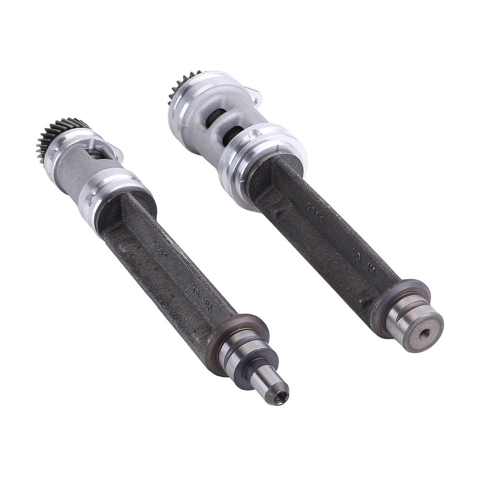 2pcs Locking Torn Compensation Shaft Inlet and Exhaust Compatible for A3 A4 A6 Q3 Q5 TT Golf V Passat T5 06H198205A 06H198205C