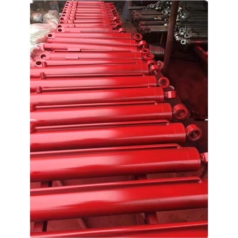 63 Bore Double-Acting Hydraulic Cylinder with Guide Rod 5 Ton Set for Car Transport Lift Welding - Various Sizes Available