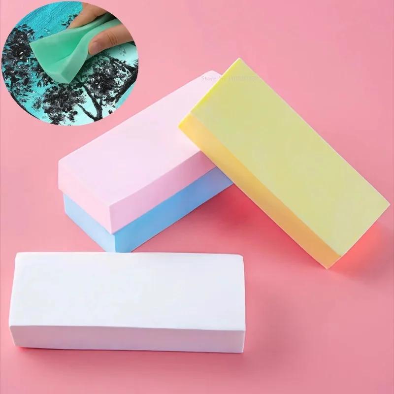 High Density Strong Absorbent Sponge Art Tool Student Painting Wipe Gouache Watercolor Brush Clean Art Special Absorbent Sponge