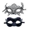 2 Pcs Couple Masquerade Masque Set for Men And Women