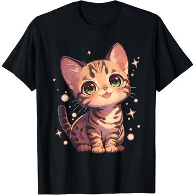 Бенгальские кошки Футболка с бенгальской кошкой(2)