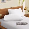 Set of 2 Lightweight Microfiber Pillowcases Queen Size Pillow Cases Durable Pillow Cover  Home