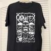 Carnifex Размер S-4XL Черная Хлопковая Футболка для Взрослых Унисекс