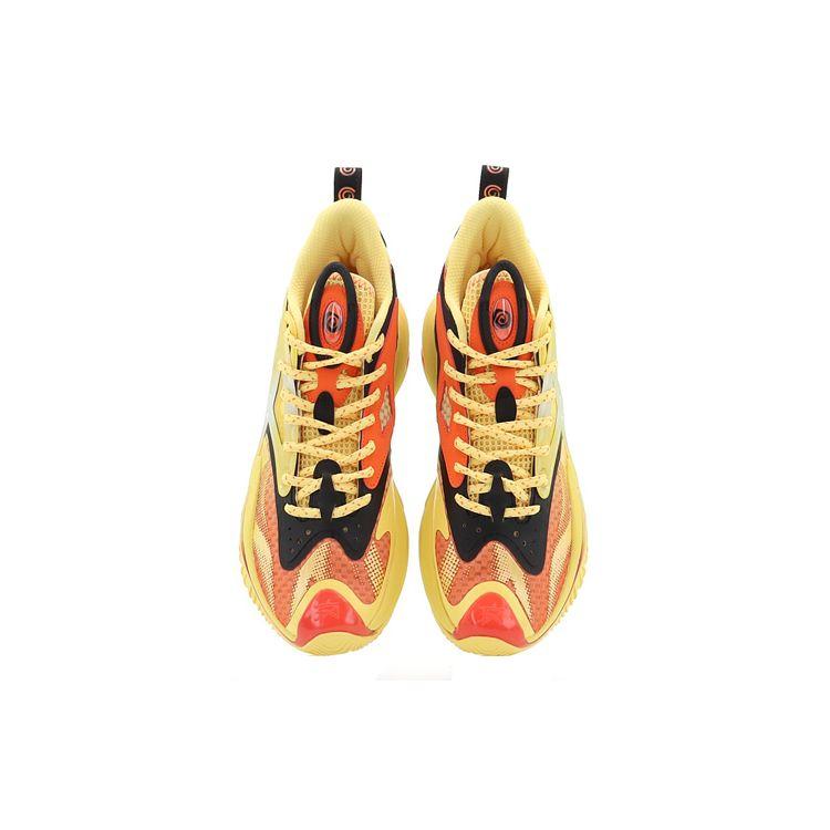 Anta Кроссовки для баскетбола Crazy Tide 3 прочные дышащие с высоким верхом, мужские кроссовки желто-красные 112131601S-1
