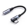 Ugreen Адаптер USB-C на 3,5 мм с угловым разъемом для наушников