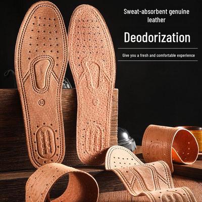 Стельки из натуральной свиной кожи: Впитывающие пот, дышащие и удобные, подходят для мужской и женской повседневной или кожаной обуви.