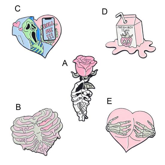 Мультяшный значок DIY Нежный Декоративный