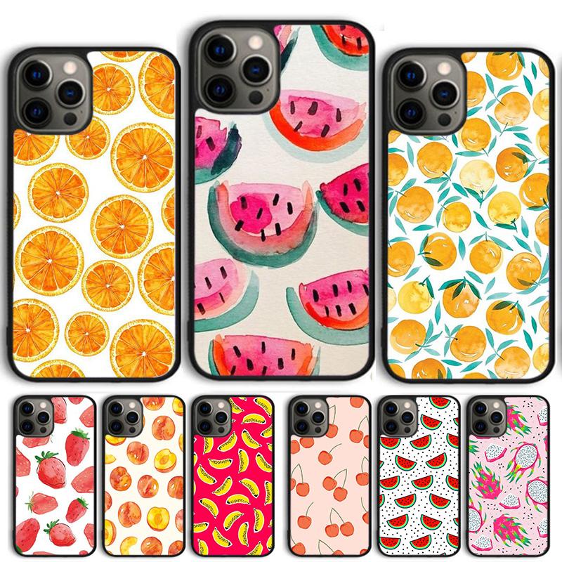 НОВАЯ ФРУКТОВАЯ КОЛЛЕКЦИЯ Чехол-накладка с ананасом для iPhone 17 Air 15 16 14 13 12 Pro Max 11 Pro Max Plus Coque Shell