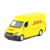 1/36 Benz DHL Express Delivery Truck Model Toy Sprinter MPV Business Vehicle Alloy Diecast Static Simulation Model for Boy Gifts