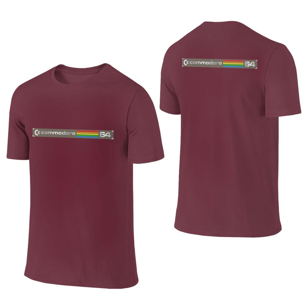 100 Cotton Commodore 64 Version 3a Tshirt Unisexs Double Sided T Shirt Unisex Oneck Summer Shirts Tops Oversized