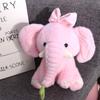 Cartoon Crown Elephant Plush Doll Creative Animal Stuffed Toys  Boys and Girls