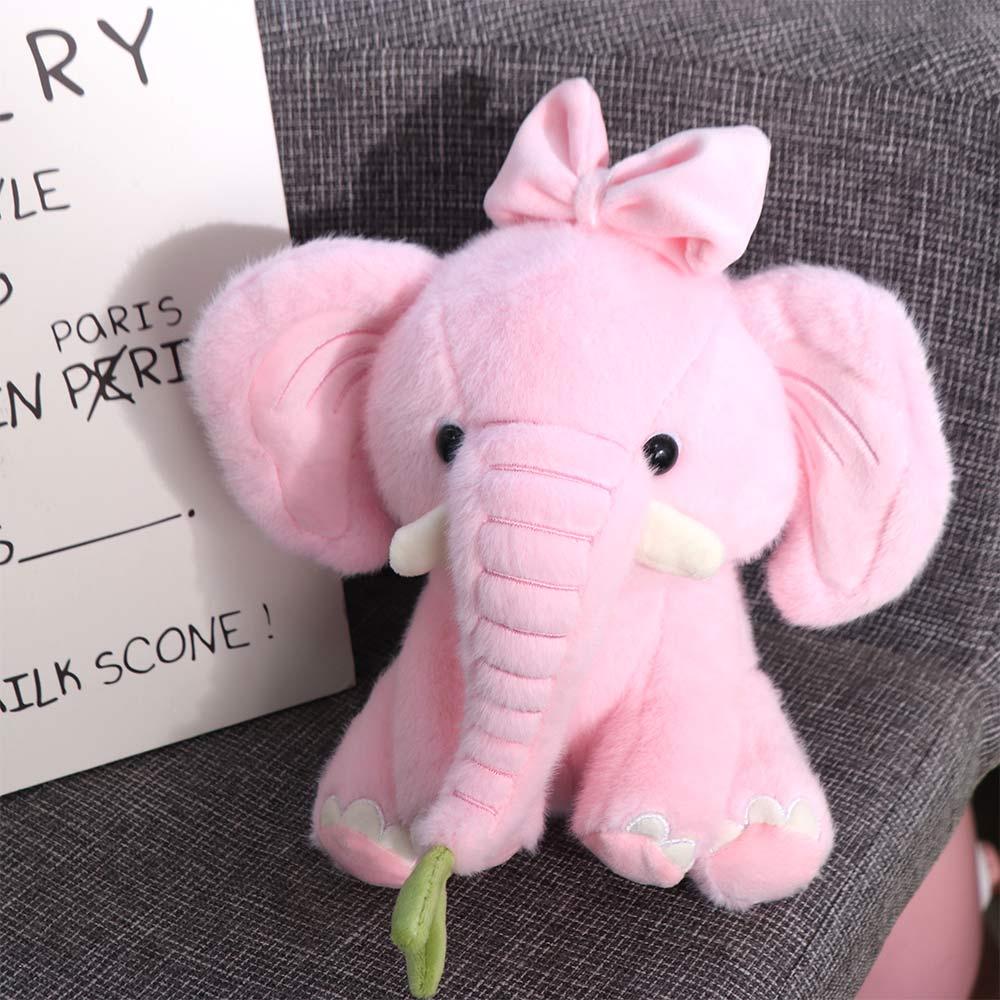 Cartoon Crown Elephant Plush Doll Creative Animal Stuffed Toys Boys and Girls