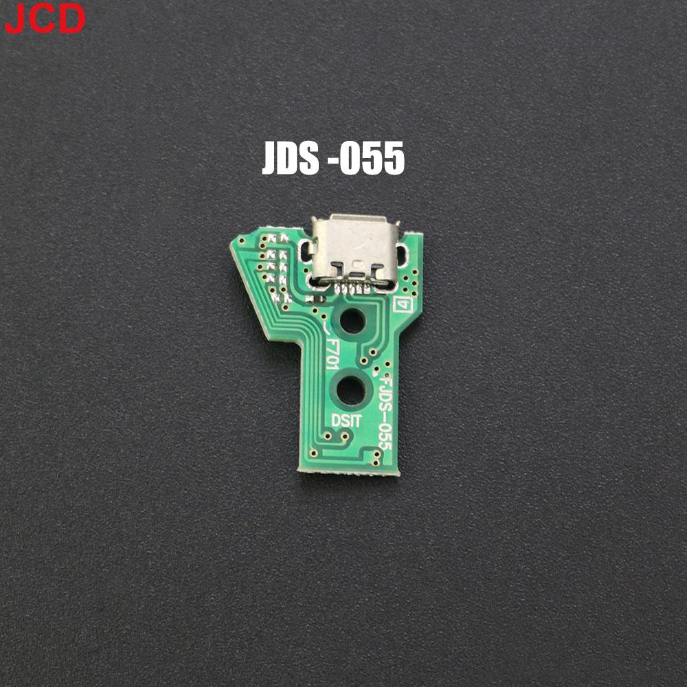 JCD 1 шт. Для игрового контроллера PS4 Slim Pro USB-порт для зарядки Разъем Плата схемы 12-контактный JDS 011 030 040 055 14-контактный 001 Разъем
