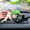 Аниме Фигурка Мультяшная kawaiii Yosuga no Sora Касугано Сора сидячая поза Фигурка Действия Корпус Хост-компьютера Декор автомобильный Орнамент