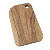 Деревянная разделочная доска с отверстием для подвешивания 11,4 X 6,7 X 0,8 дюйма Деревянная разделочная доска Поднос для пиццы для K