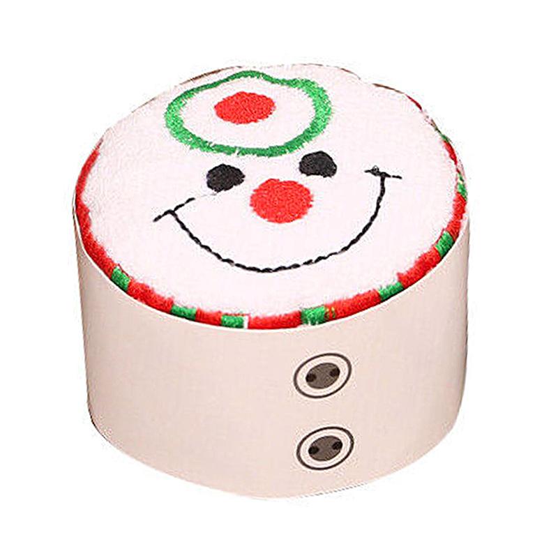 1 шт. украшения, вышитые рождественский ужин, снеговик, торт, форма, декор для полотенец, детский дом