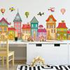 Мультфильм Замок Детская Комната Наклейки На Стены Детский Сад Класс Обои