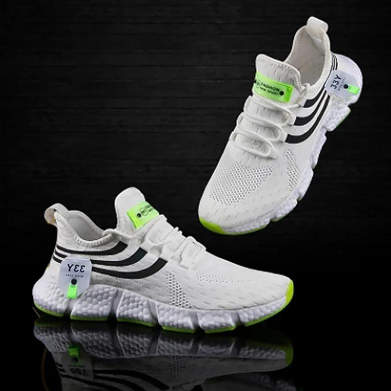 Men's Shoes Outdoor Sports Shoes Sneakers Light Walking Shoes Mesh Breathable Casual Fashion Running Shoes For Women Tenis Shoes