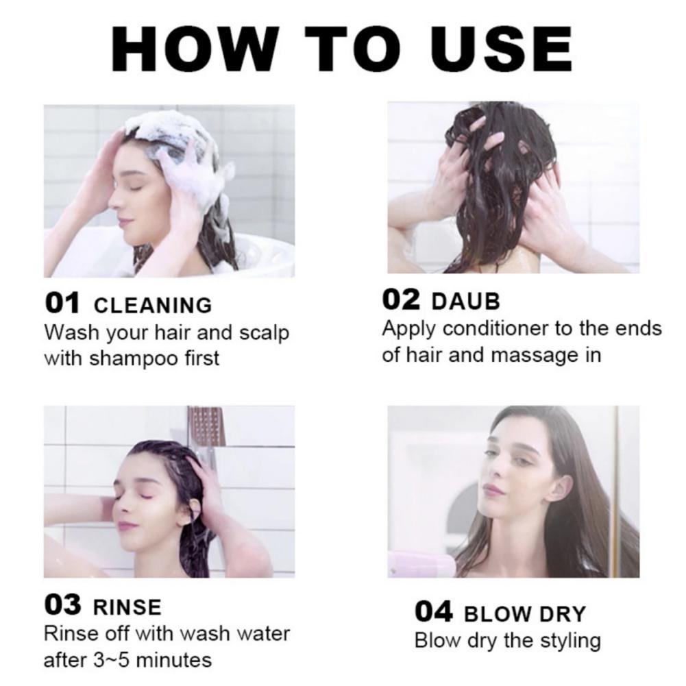 Batana Oil Шампунь Кондиционер Набор для ухода за волосами Увлажнение Блеск Мягкие волосы