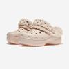 [Crocs] Classic Platform Fleece Lined Gem Clog [CRS214360-COCOA CREAM]