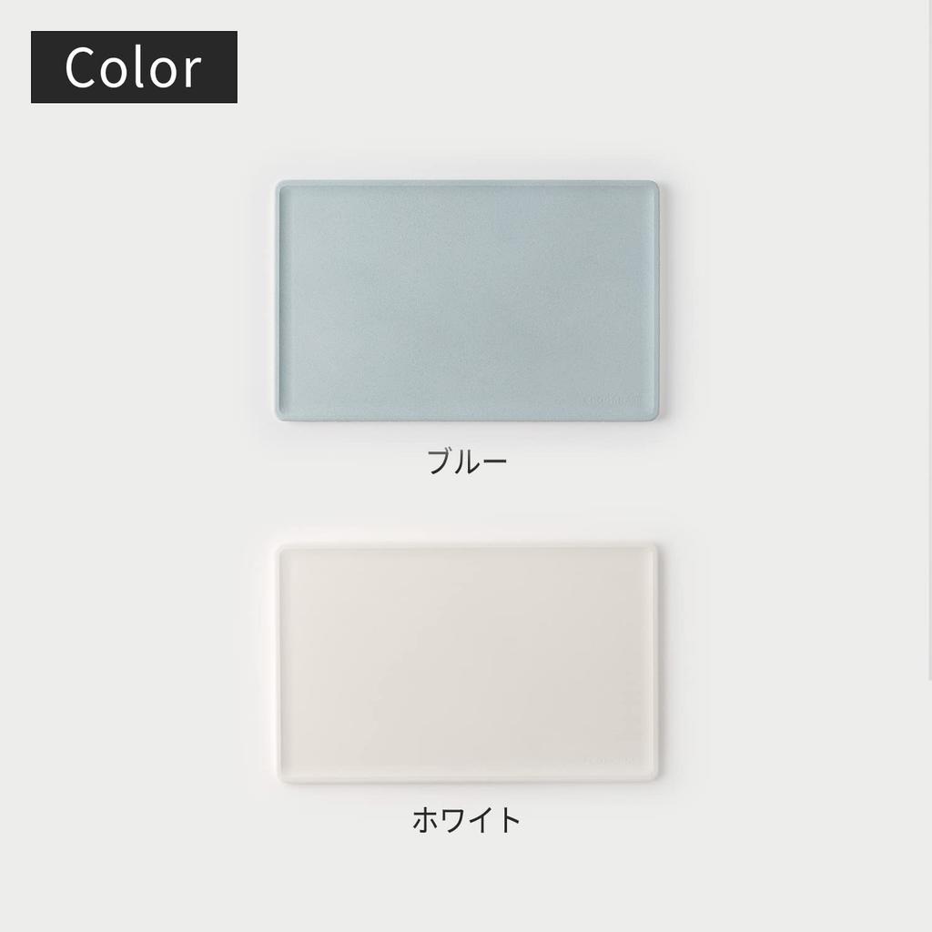 Marna Ecocarat Draining Tray for Bathroom Small Item Drying Fast K688W (Diatomaceous Earth-Free/Quick-Drying/White) Sinks, (Dehumidifying, Drying)