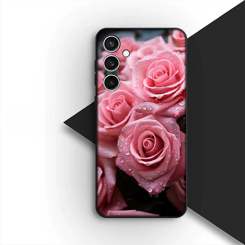 Soft Cover for Apple iPhone 17 Pro XS Max Air 6 7 8 Plus 5 + SE 2022 SE2 16E Casing Phone Case Poppy Flower Bloom Fashion