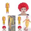 Mcdonalds Uncle Cosplay Costume With Youthful Streetwear Style For Role Play And Events