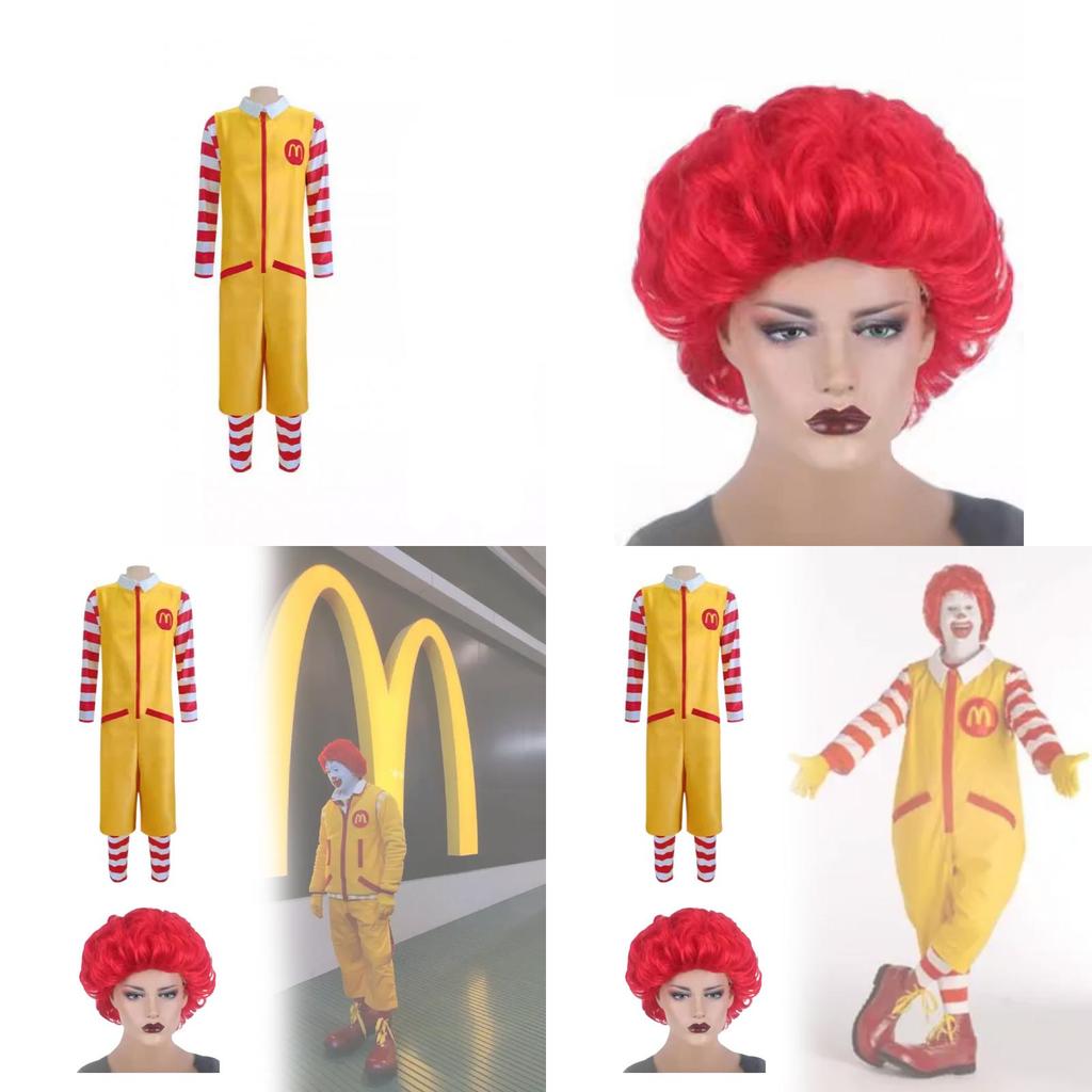 Mcdonalds Uncle Cosplay Costume With Youthful Streetwear Style For Role Play And Events