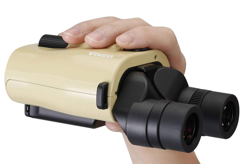 Vixen ATERA Anti-Vibration Binoculars, Beige, H12x30mm, 11493-1