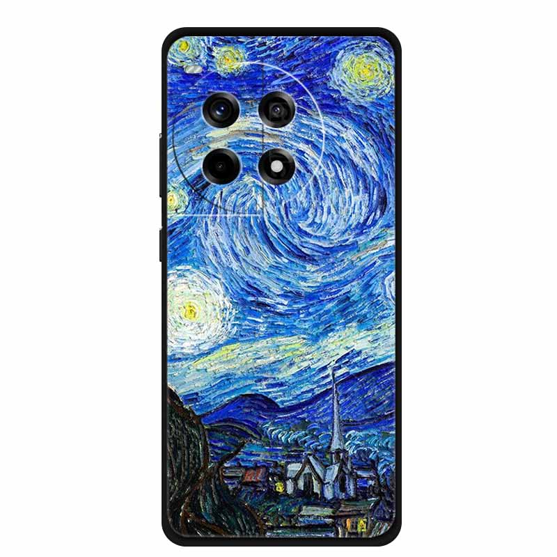 3D тиснение рельефный чехол для OnePlus 13 5G 11R Ace 3 2 Pro OnePlus 12R чехол для телефона черный силиконовый мягкая задняя крышка чехлы Funda Coque