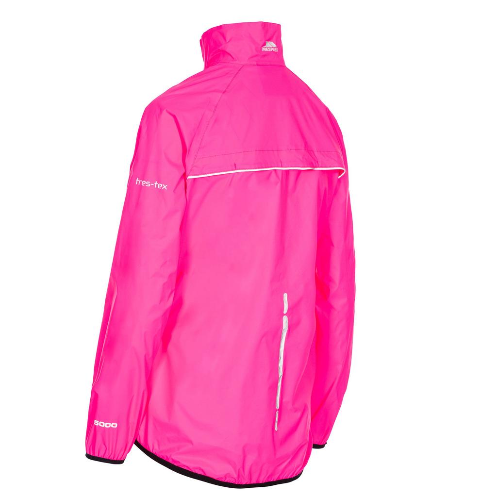 TRESPASS Womens/Ladies Beaming Packaway Hi-Vis Jacket