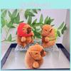Soft And Cuddly Capybara Keychain Premium Plush Toy Creative Bag Decoration Accessory